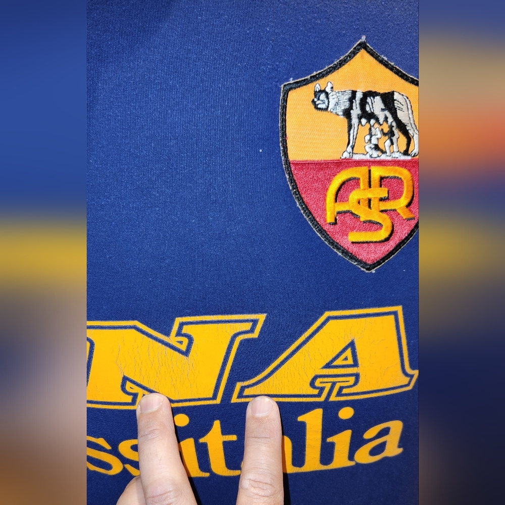 Kappa Roma jersey blue - Picture 5 of 11